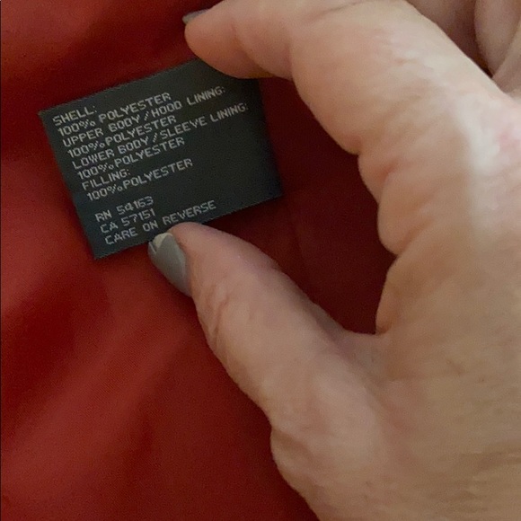 Kenneth Cole reaction red pea coat - Picture 7 of 7